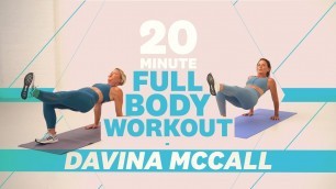 '20 Minute Davina McCall Workout | Cardio & Strength'