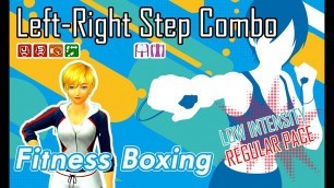 'Left-Right Step Combo-Fitness Boxing | Nintendo Switch | English Lin Gameplay | Intensity Low- Reg'