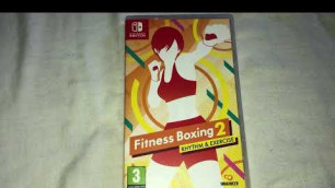 'Fitness Boxing 2: Rhythm and Exercise Nintendo Switch Unboxing'