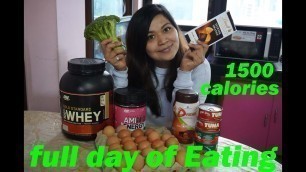 'What I Eat In A Day|1500 calorie diet  |Fat To Fit Vlog7| Nepali Female Fitness | Krisha Shrestha'