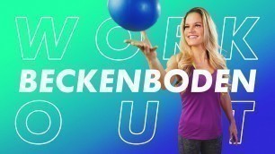 'Beckenboden Training: Fitness Workout für Zuhause'
