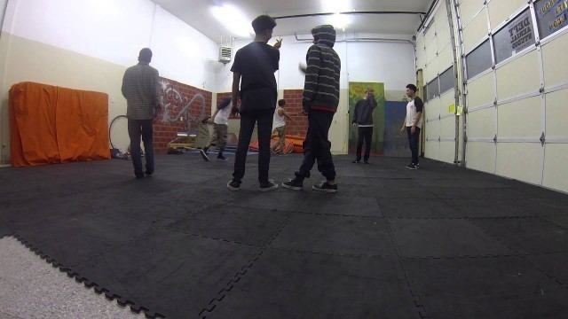 'B-Boy Practice, 1-19-14 @ Parkour Infinity Gym'