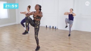 'POPSUGAR Fitness! 30 Minute Dance Cardio & Barre Toning Workout'