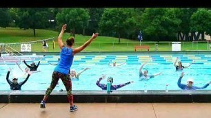 'Aquatic fitness warm-up routine + ideas'