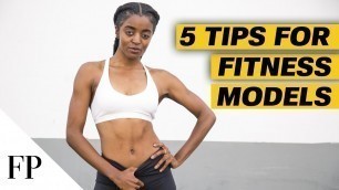 '5 Tips for Fitness MODELING'