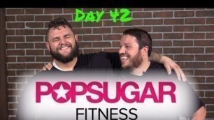 'Two Fat Guys Try POPSUGAR Fitness, Cardio Dance Leopard Print (Weigh-in on day 42)'
