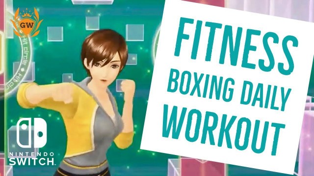 'DAILY WORKOUT! Fitness Boxing on Nintendo Switch! First play! Lets play!'