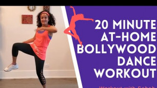 '20 Minute At-home Bollywood Dance Fitness Workout | Burns 
