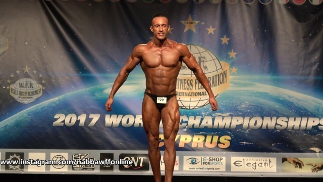 'Mohammad Mehmandoost – Competitor No 29 – Men Fitness - WFF World Championship 2017'