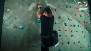 'Perfect Form Video by Infinity Fitness -Rock Climbing Exercise'