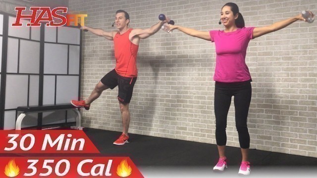 '30 Min Low Impact Cardio Workout for Beginners & People Who Get Bored Easily - HIIT Beginner Workout'