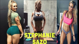 'FEMALE FITNESS  HOT MODEL, STEPHANIE IFBB WORKOUT PHYSIQUE BY HOT VOLGS'