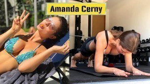'Amanda Cerny Hot workout - Amanda Cerny Fitness motivation'