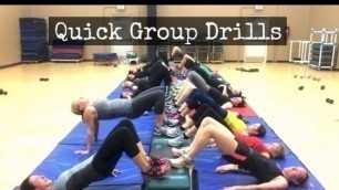 'Fast Moving Drills - Group Training Ideas'