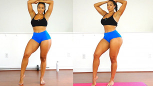 'Thick Thighs, Big Butt, 6-Pack Abs, Pro Fitness Model HIIT Home Workout!'