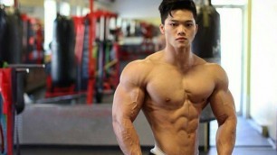 'Baby Face Beast Rechie Wong | Shredded Fitness Model Workout'