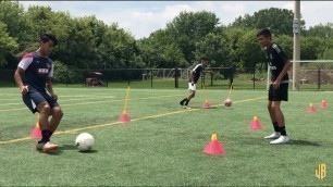'Preseason Soccer Drills - Passing - Receiving - Fitness On The Ball!'