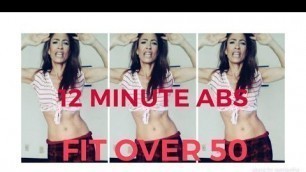 '12 MINUTE AB MIX. FITNESS, FASHION & BEAUTY OVER 50!'