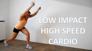 '10 Minute Low Impact Cardio Workout – High Speed Cardio Workout At Home'