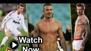 'David Beckham\'s Fitness Regime'