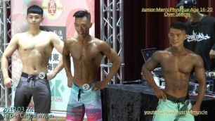 '健美 20190324 Physique & Fitness Model in Taipei , Taiwan - Junior men  Age 16 to 20  over 168cm'