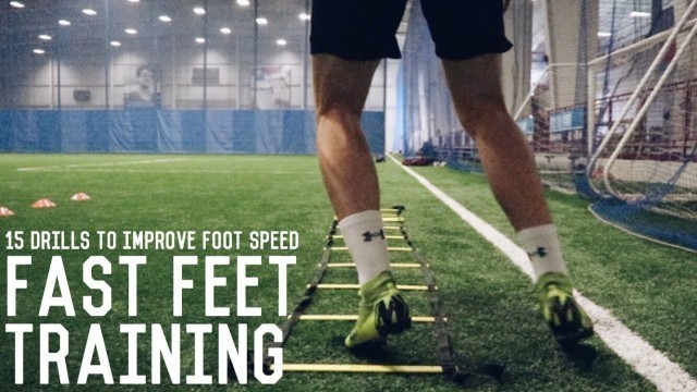 '15 Fast Footwork Exercises | Increase Your Foot Speed With These Speed Ladder Drills'