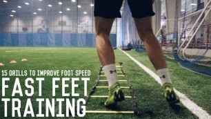 '15 Fast Footwork Exercises | Increase Your Foot Speed With These Speed Ladder Drills'
