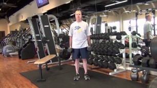 'Fitness Over 50: Shoulder Shrugs'