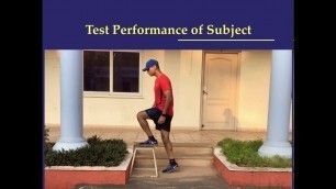 'Harvard Step Test for Cardiorespiratory Endurance'