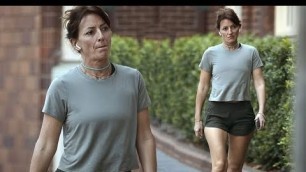 'Davina McCall, 52, exhibits her gym-honed legs in TINY green shorts as she enjoys festive stroll in'