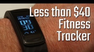'Best Fitness tracker for under $40? Lintelek smart watch activity tracker review'
