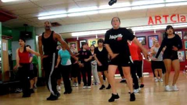 'Carlos Guerra Latin Groove Fitness Workout at Milly/Frank Studio - ARCADIA'
