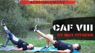'CAF VIII (Cuisse Abdo Fessier) | Renforcement bas & centre | MAT FITNESS'