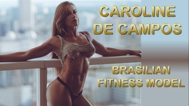 'Caroline de Campos very hot & funny fitness model'
