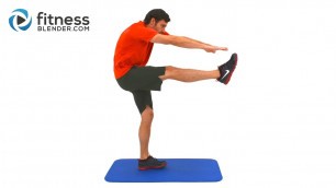 'Lower Body Active Stretching Routine - Low Impact Workout to Tone and Stretch'