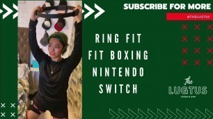 'The Lugtus | ring fit and fit boxing review - nintendo switch'