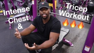 'Full Chest & Tricep Workout (Planet Fitness)'