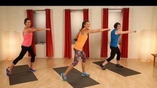 'Calorie Burning Cardio Workout | Full Body Fitness | Class FitSugar'