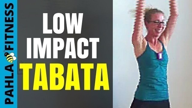 'LOW IMPACT CARDIO Tabata | 20 Minute Quiet Home Workout without Jumping'