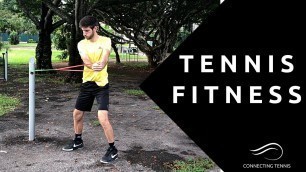 'Tennis Fitness - Mix Of Drills To Do At Home | Connecting Tennis'