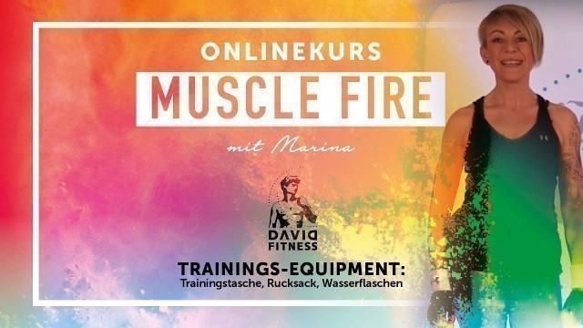 'Onlinetraining: Muscle Fire mit Marina Ganzkörperkräftigung -Training zuhause!'