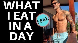 'WHAT I EAT IN A DAY – A full day of eating with Men’s Health Cover Guy Weston Boucher'
