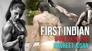 'Indian Female Fitness Model ft. IFBB Bikini Pro Navreet Josan'