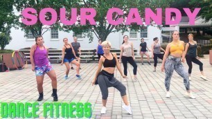 '“SOUR CANDY” BLACKPINK and Lady Gaga - Dance Fitness Workout Valeoclub'
