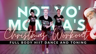 'FUN Christmas HIIT DANCE | Full Body Workout | The Studio by Jamie Kinkeade'