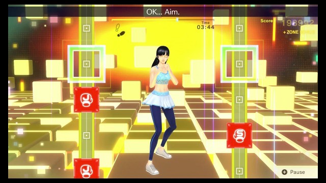 'Fitness Boxing 2 Day 1 on Nintendo Switch Fun Boxing Workout game 40 min workout. #workout'