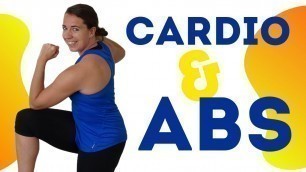 '30 Minute Cardio Workout to Lose Belly Fat – Low Impact Cardio Abs Exercises at home – No Equipment'