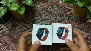 'A6 SMART BAND COLOR COMPARISON | FITNESS SMARTWATCH | FITNESS BAND'
