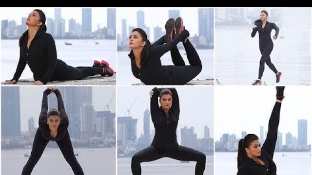 'Aishwarya Rai Bachchan hot gym workout   fitness tips'