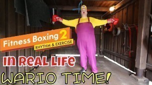 'Fitness Boxing 2 in real life: Wario Time! (Nintendo Switch)'